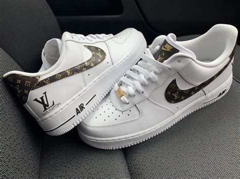 gold lv air force 1|lv air force 1 shoes.